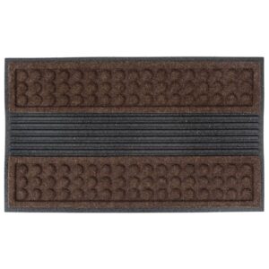 Lábtörlő - Scrape'n Brush Brown 910990